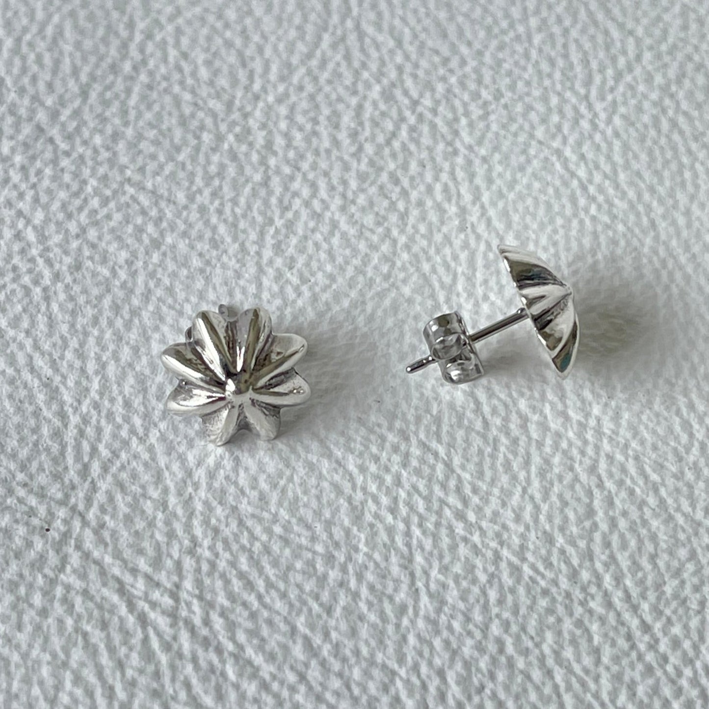 Mini Concho Stud Pair Earrings