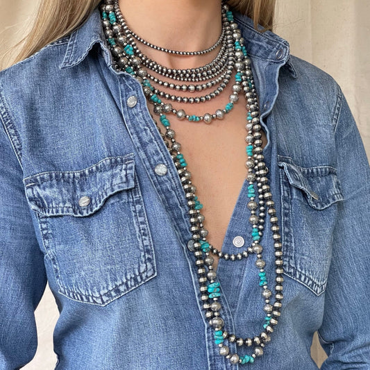 Navajo Pearl 30” Necklace