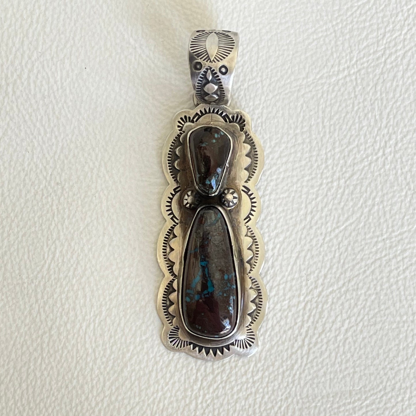 Bisbee Turquoise Pendant