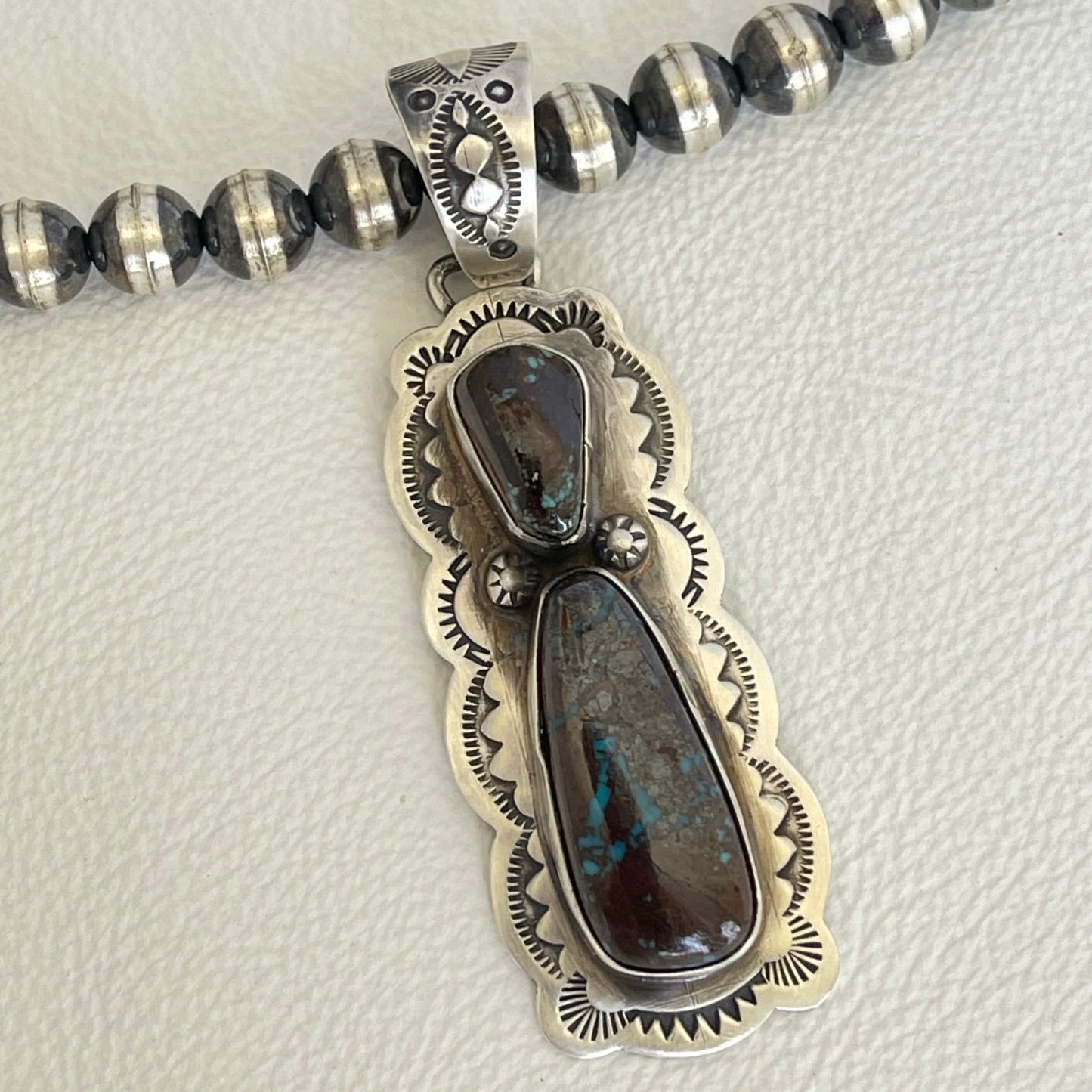 Bisbee Turquoise Pendant